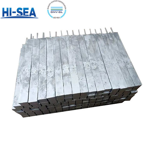 Zinc Alloy Anode for Port and Ocean Engineering Facilities